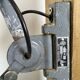 Grey Industrial Gooseneck Scissor Wall Lamp from Elektroinstala, 1960s
