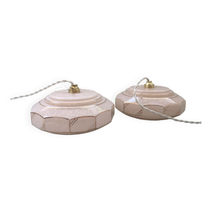 Paire de baladeuses vintage