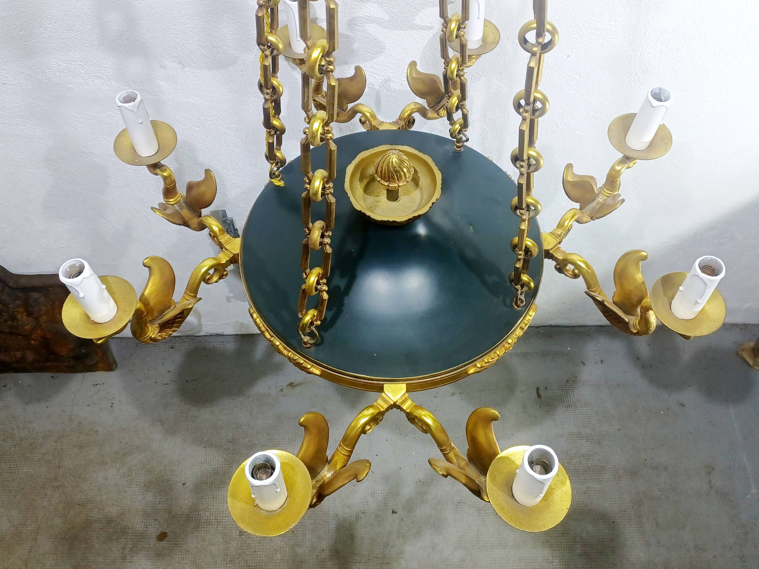 8-Light Empire Chandelier