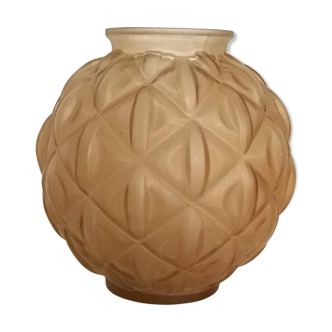 Vase boule art déco