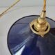 Suspension in blue enamelled sheet metal