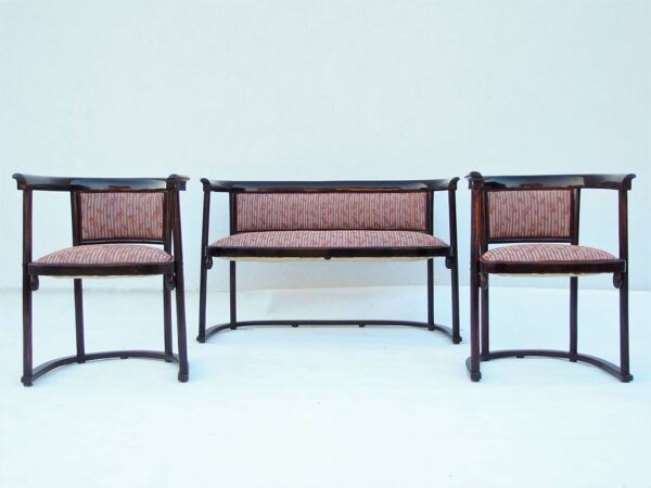 Chairs and sofas Art Nouveau by Josef Hoffmann for Thonet