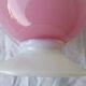 Vase soliflore opaline rose