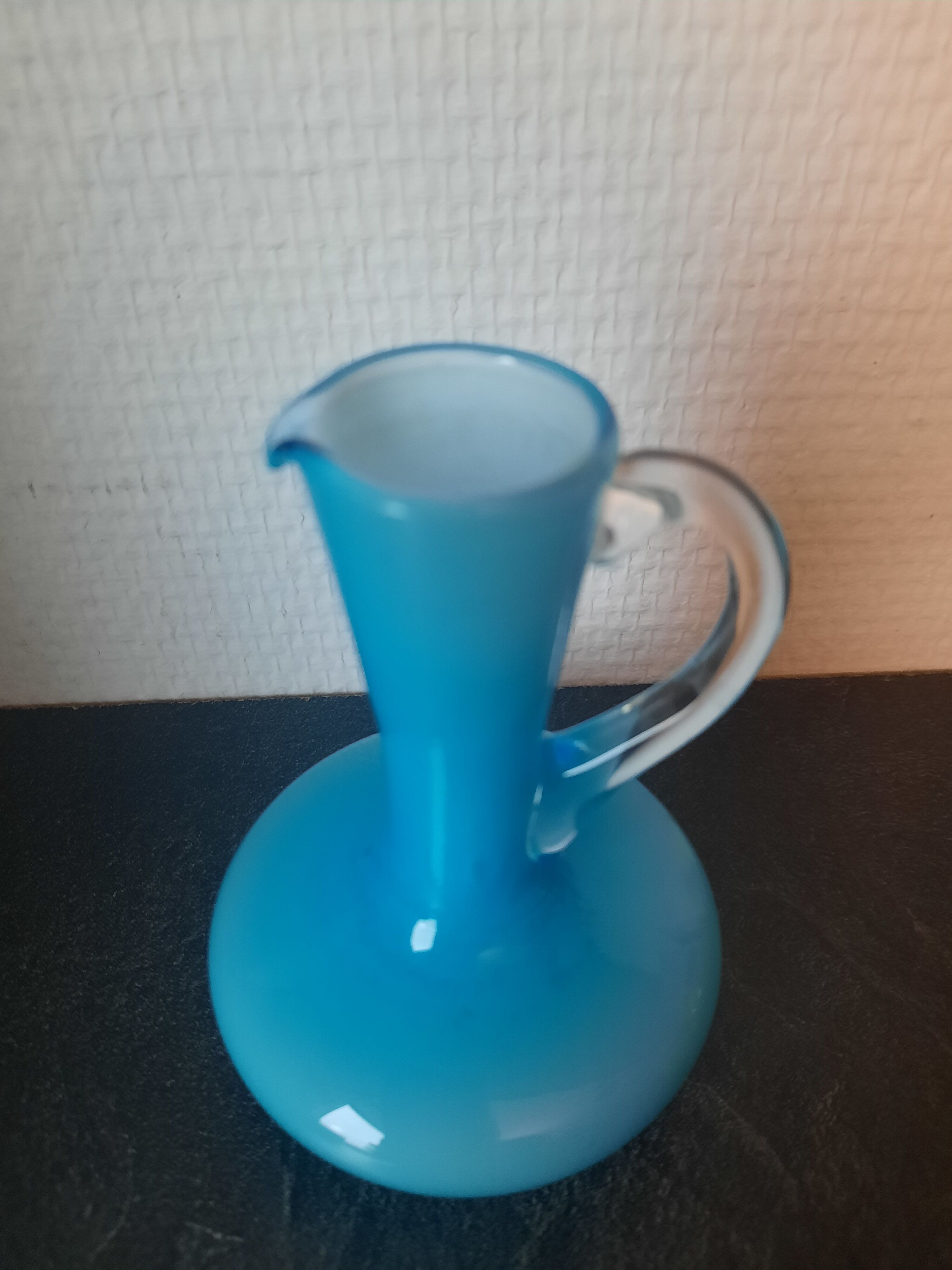 Small glass vase