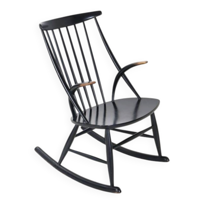 Fauteuil à bascule  “IW 3”  Niels Eilersen / Illum Wikkelsø