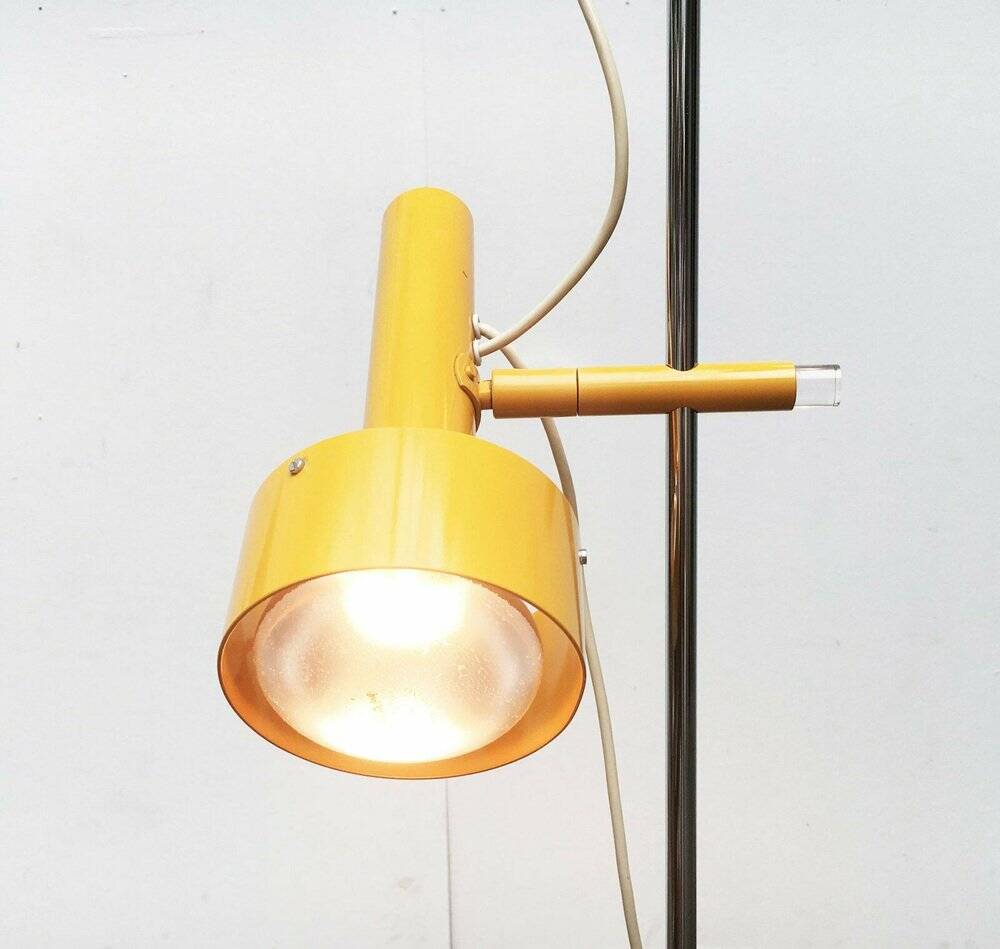 Mid-century floor lamp by Edi Franz for Swisslamps International, 1960s.
