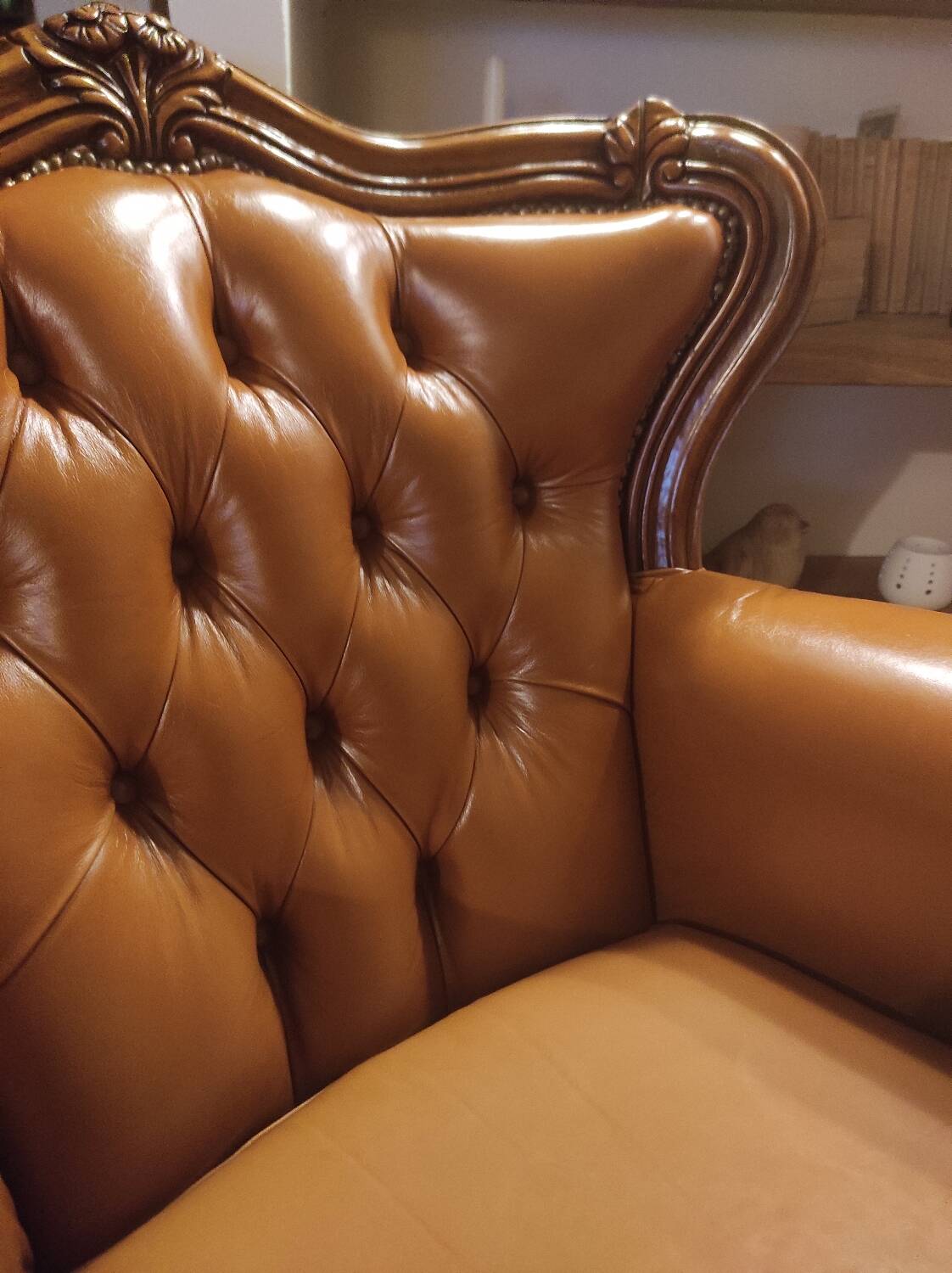 Pair of baroque armchairs