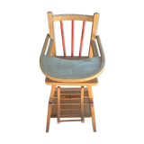 Highchair for little convertible child in walker