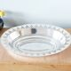 Art Deco style silver-plated metal bread basket, 30s silver dish