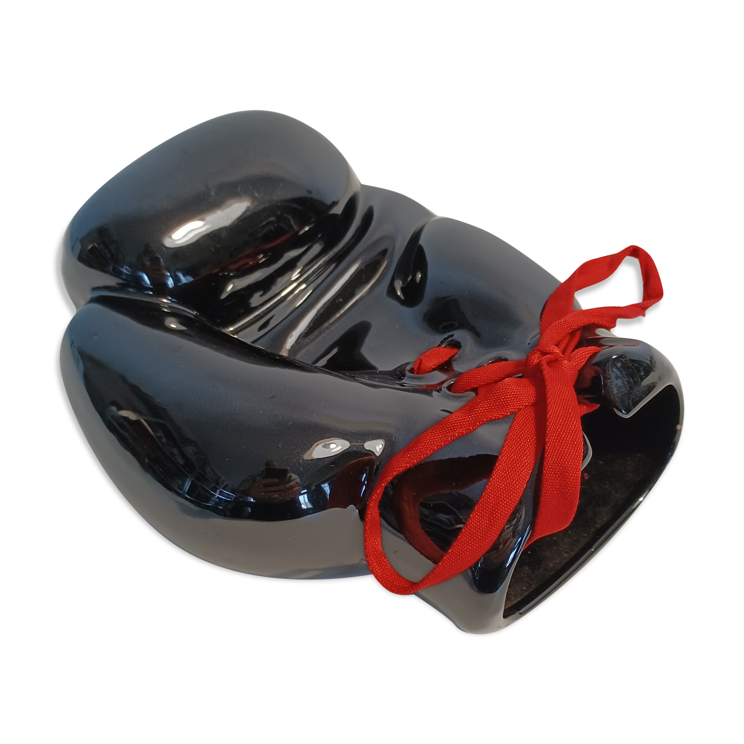 Ceramic pocket emptier by JC Peire. 1970s.