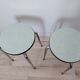 Round Formica stools