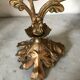 Old golden candlestick