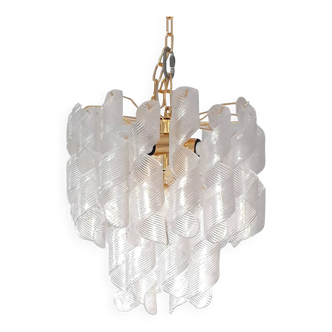 Murano-Style Glass Sputnik Chandelier