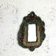 Anonymous ceramic mirror, 20x12 cm