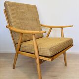 Fully restored boomerang lounge armchair by ton from czechoslovakia 1960’s