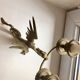 Chimera candlestick in bronze