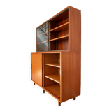 Burwood bookcase, mahogany and display case, 1976