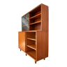 Burwood bookcase, mahogany and display case, 1976