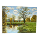 Green landscape signed in 1998
