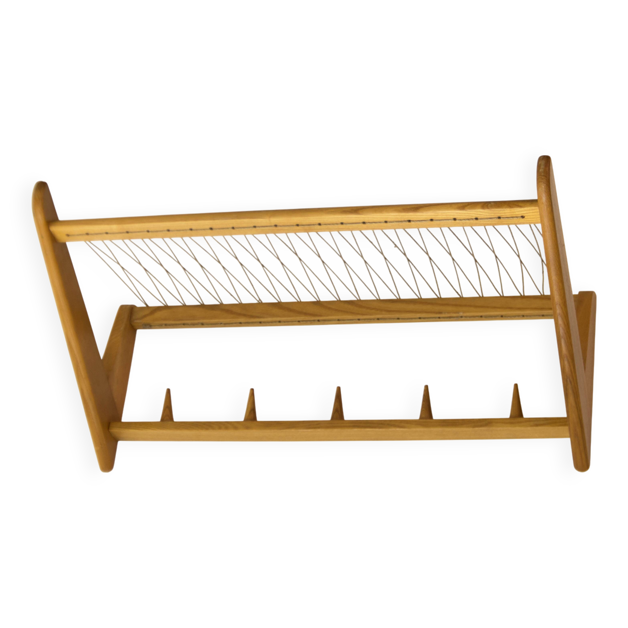 Wooden Wall Hanger by ULUV, 1970s