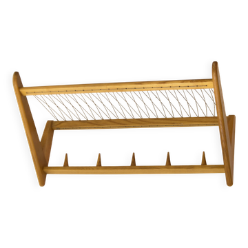 Wooden Wall Hanger by ULUV, 1970s