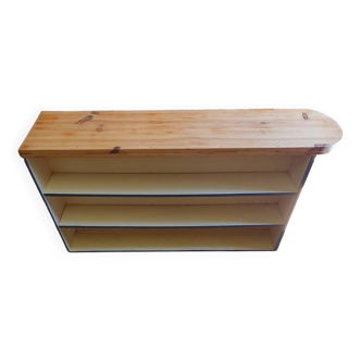 Double-sided counter/storage unit