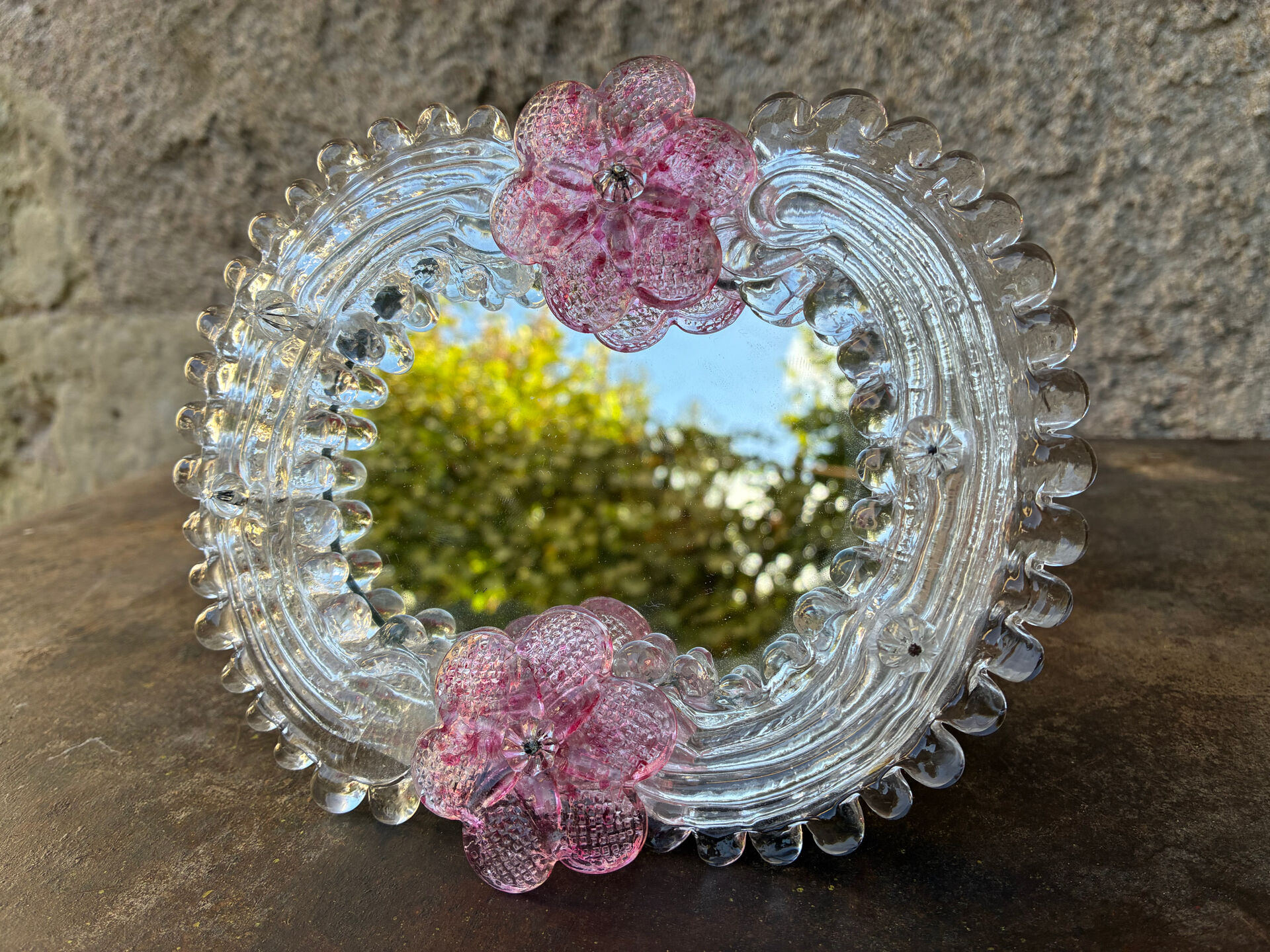 Vintage Murano mirror
