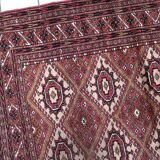 Tapis vintage afghan Ersari fait main en laine – 123 x 183 cm