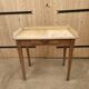 Workshop table - Small counter - Vintage solid wood desk