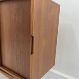 Sideboard in Teak with Sliding Doors, 1965