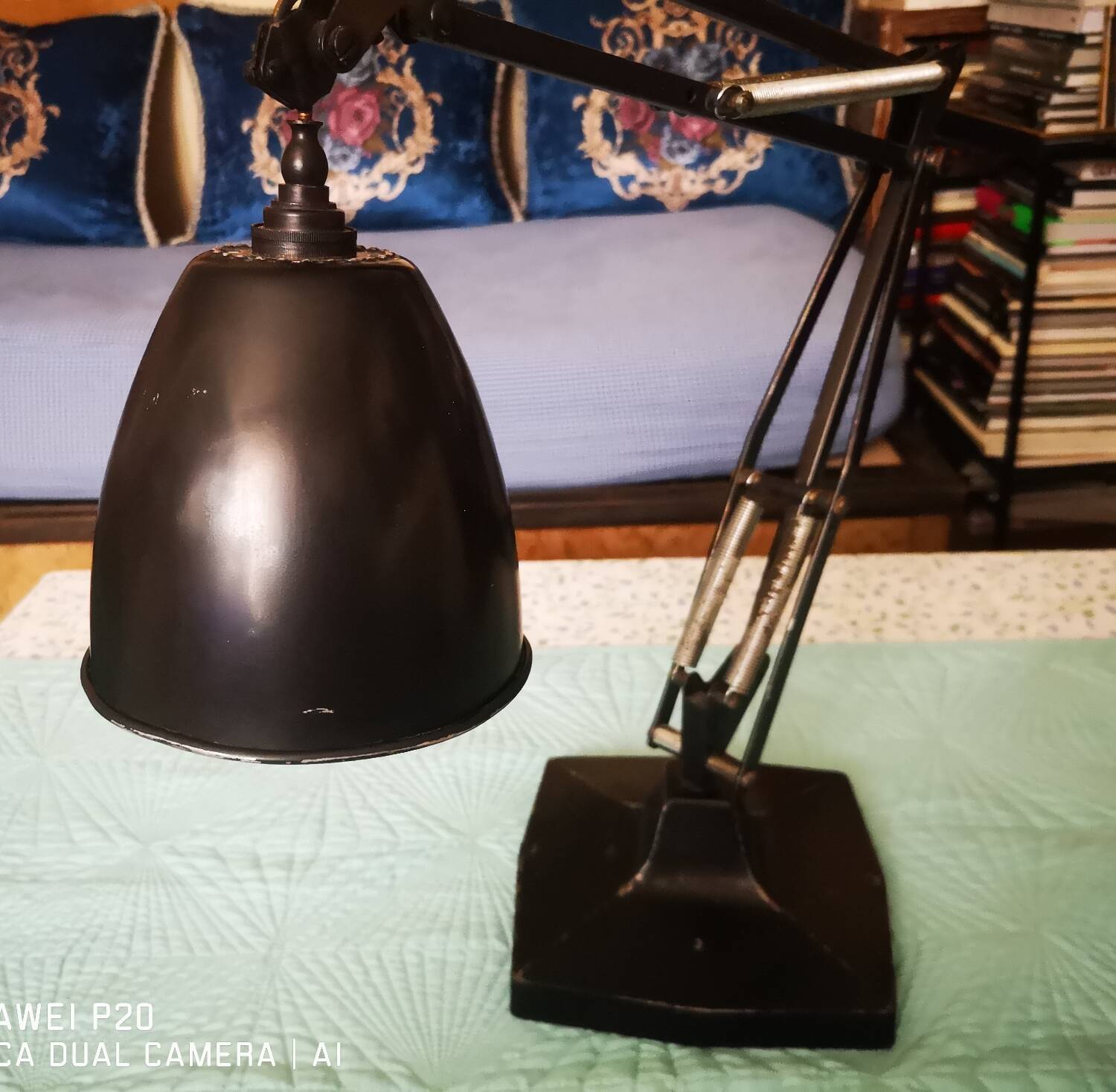 Anglepoise: large vintage architect lamp