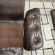 Vintage leather lounge chair 1960