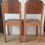 Pair of art deco chairs