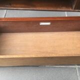 English Mahogany Wall Shelf – Georgian Style Bookcase Early 20th Century