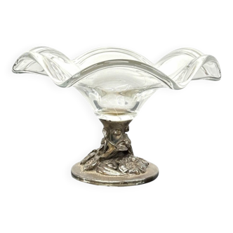 Vintage Crystal Centerpiece by Studio Ottaviani, 1970s