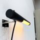 Mid-century minimalist wall lamp attributed to Egon Eiermann for Beisl, 1960s.