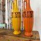 Vintage Italian style decorative vase 70s