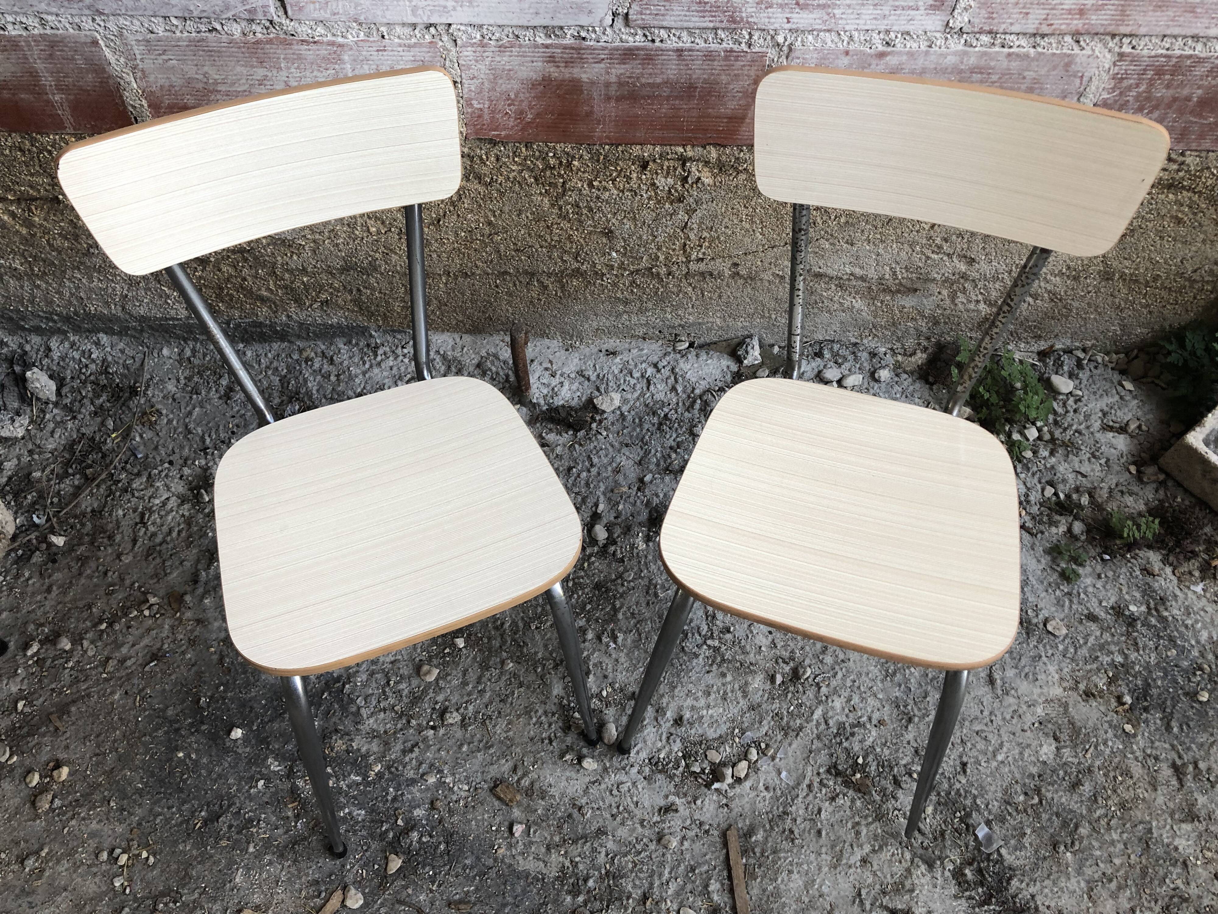 Pair chairs 1970