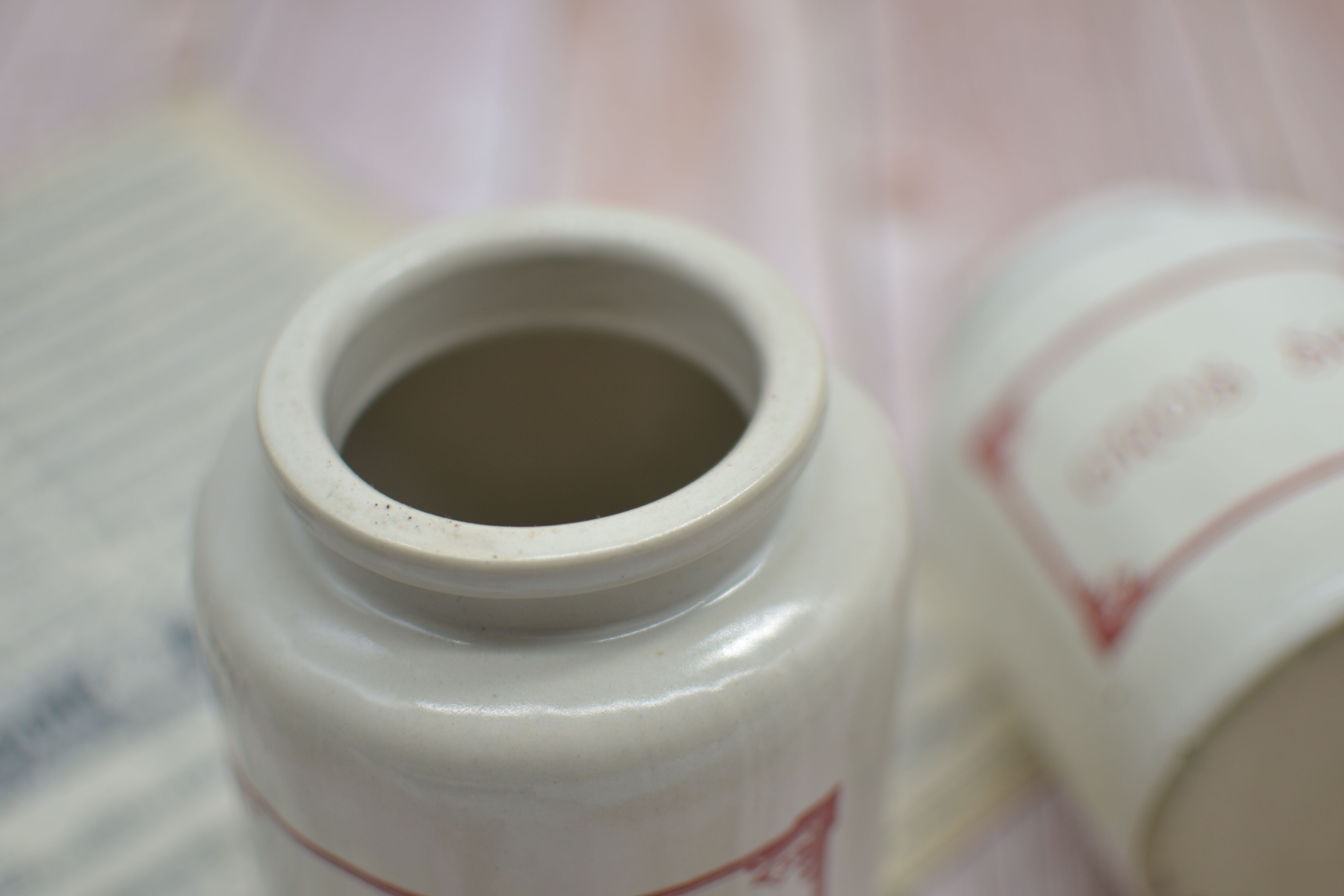 Ensemble de 4 pots à épices en grès avec couvercle d'origine en liège