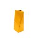 Space age yellow ceramic vase, Pietro Arosio, Parravicini Italy ca. 1960