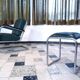Bauhaus style tubular steel stool from Mauser Werke, Germany 1930s