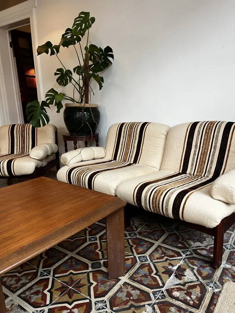 Vintage modular living room set