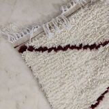 Handcrafted moroccan berber rug 178 x 152 cm