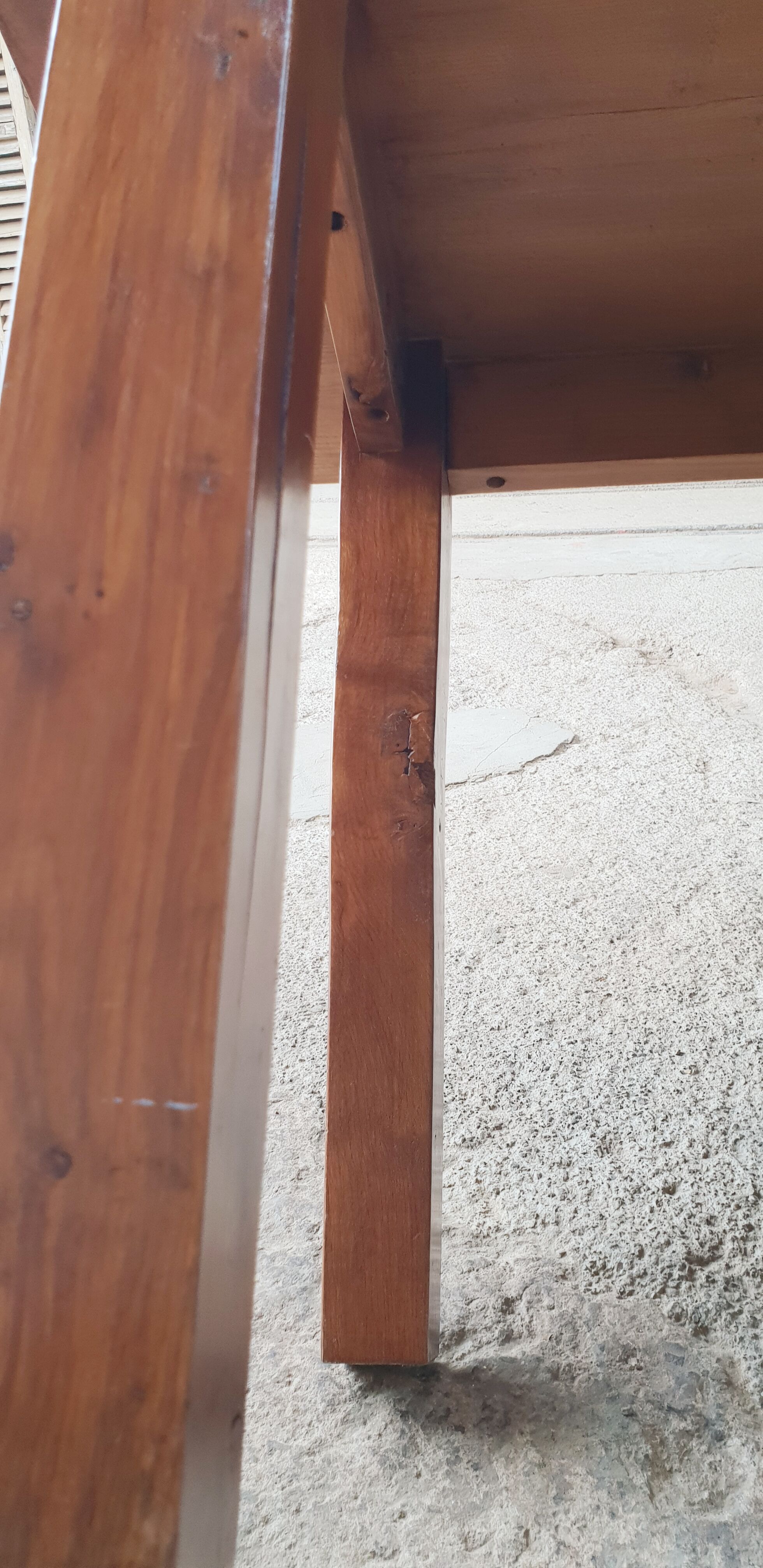 Vintage farmhouse table