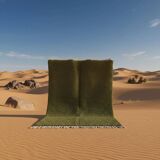 Moroccan rug in pure wool 2.5 x 1.5 m