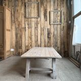 Trestle coffee table