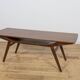 Table basse en teck des années 60, Danemark.