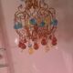 Lustre en cristal vintage