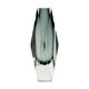 Labelled Sommerso Murano Glass Vase by F. Poli for A. Mandruzzato, Italy
