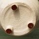 Vessel, jug, signed, 1950s, red terracotta, cream slip.